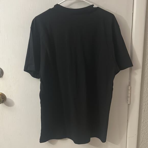 Dickies Black Short Sleeve Heavyweight Crew Tee M NEW Classic Preppy Nautical - Picture 2 of 10